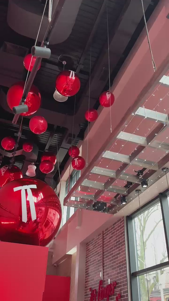Orbz and Sphere Installation- KFC
