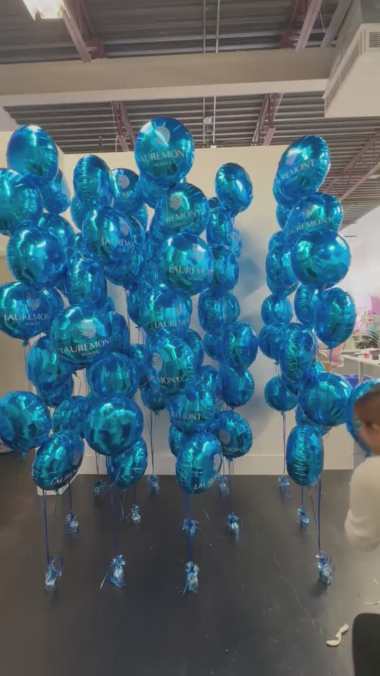 Branded foil balloons