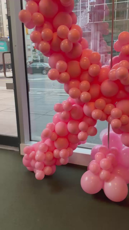 Breast Cancer Ribbon (installation included)