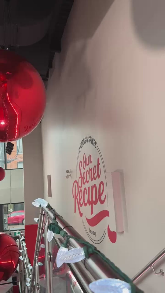 Orbz and Sphere Installation- KFC