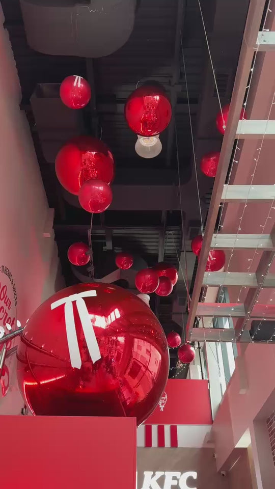 Orbz and Sphere Installation- KFC