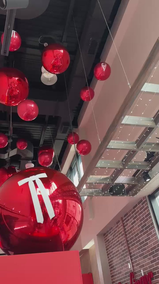 Orbz and Sphere Installation- KFC