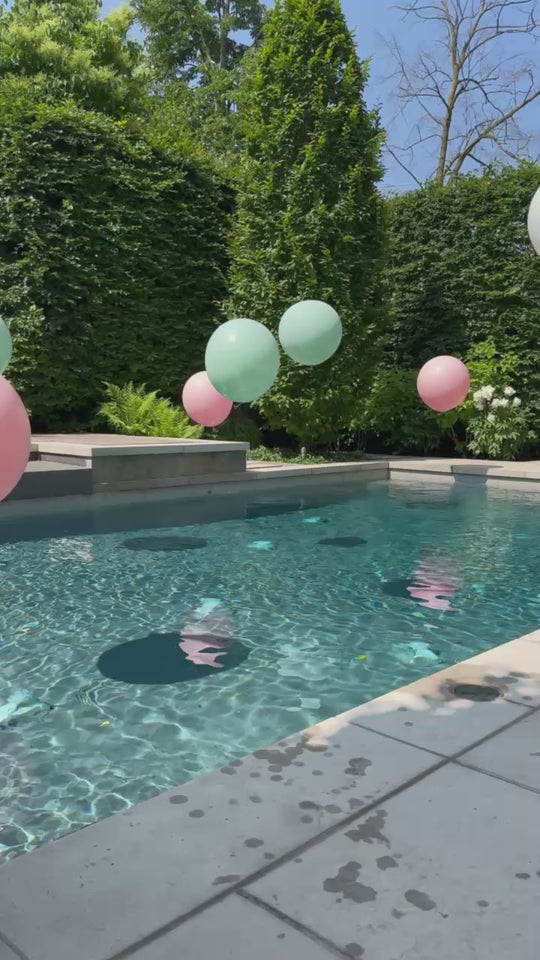 POOL BALLOONS [Read description] Delivery with self install or 200 minimum install fee