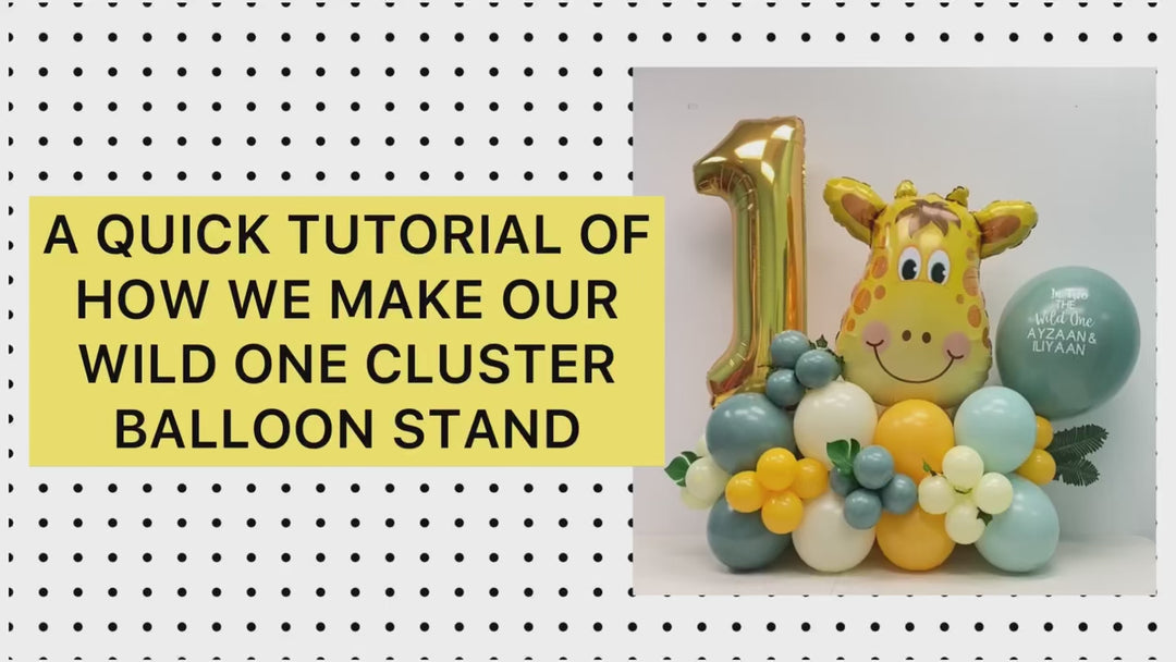 wild one balloons 