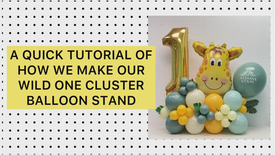 wild one balloons 