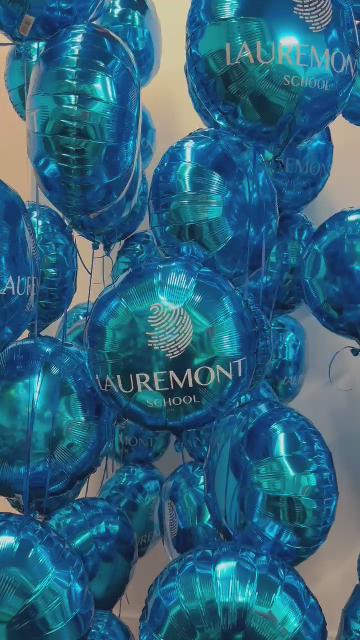 Branded foil balloons