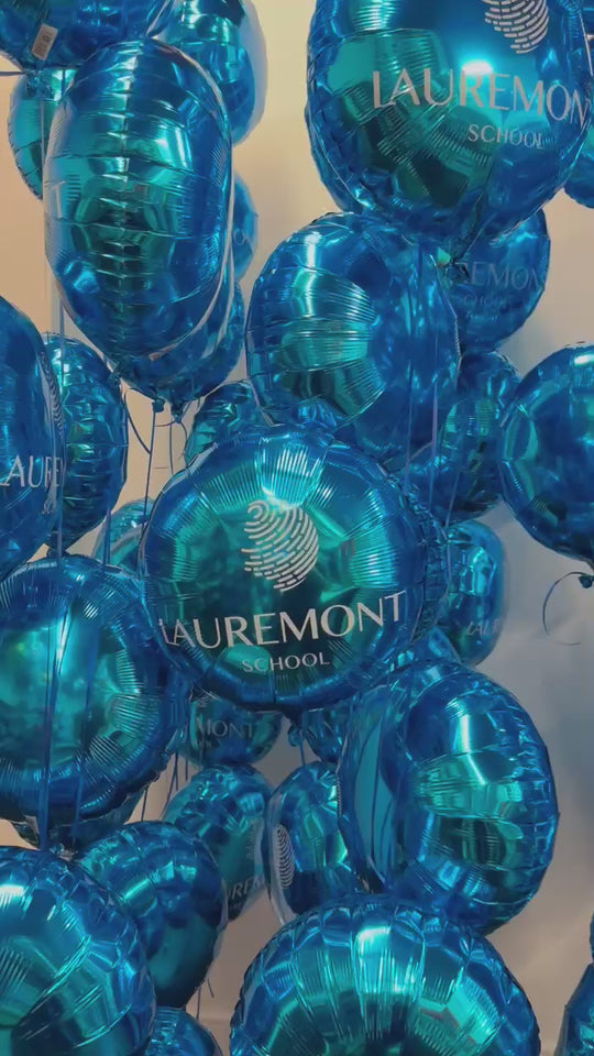 Branded foil balloons