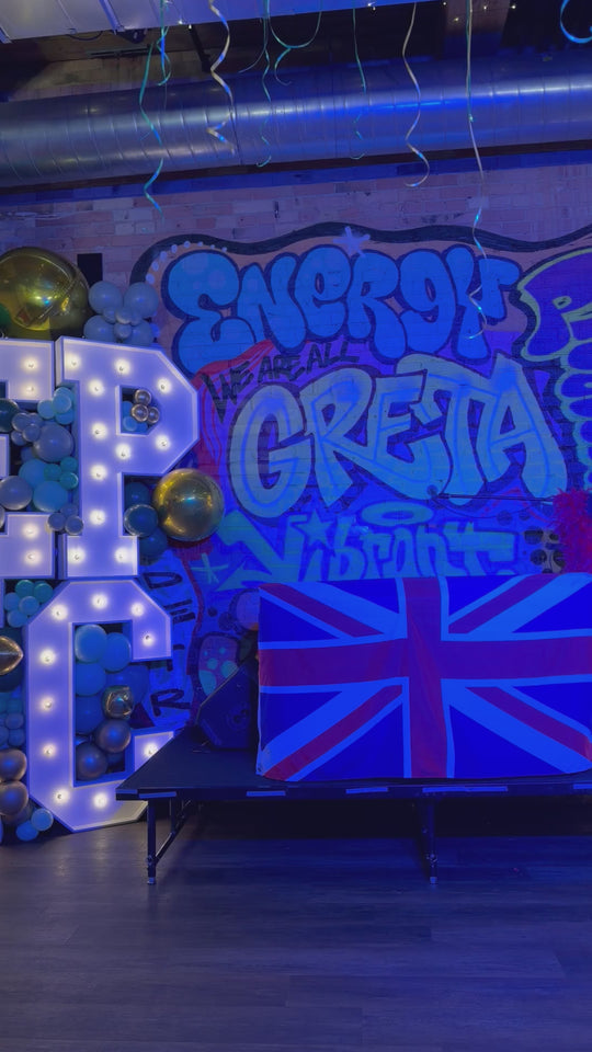 Custom balloon installation for Zapiet (not including marquees)