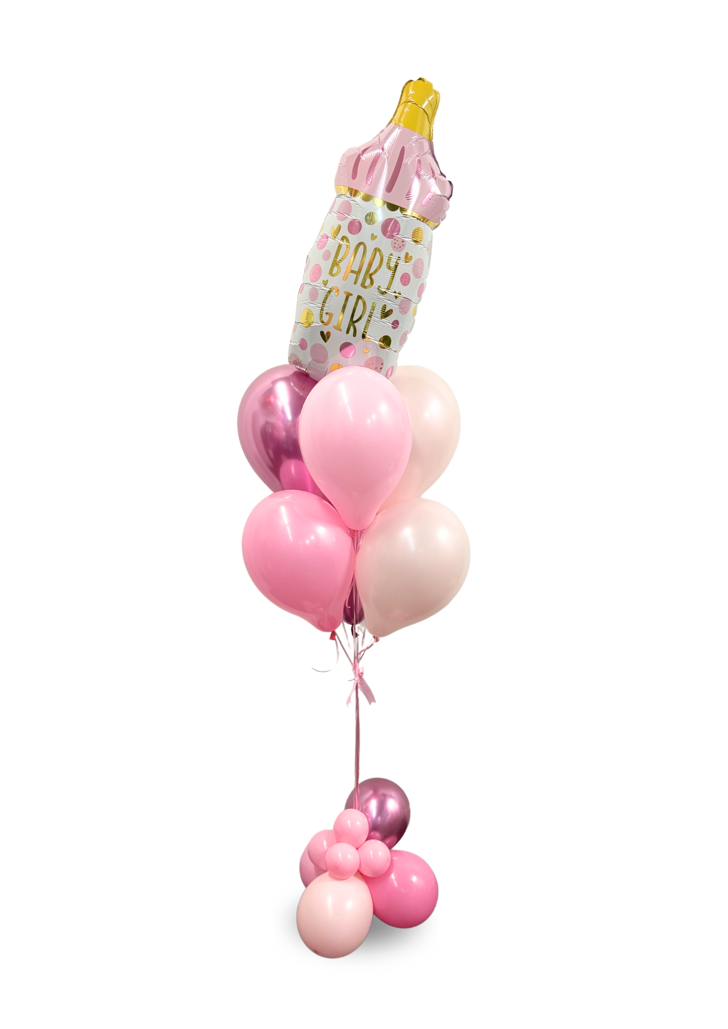 BABY GIRL BOTTLE BOUQUET