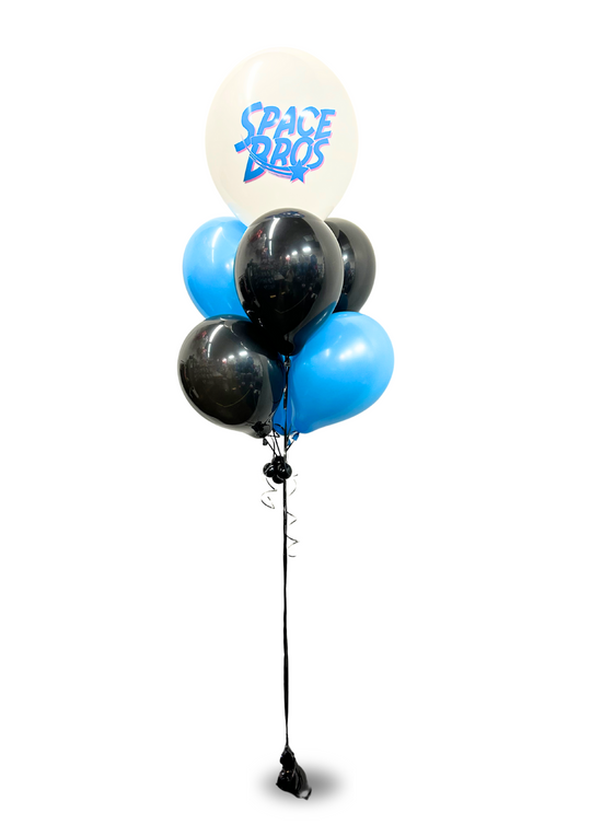 17" Custom message Balloon Bouquet (qty 1)