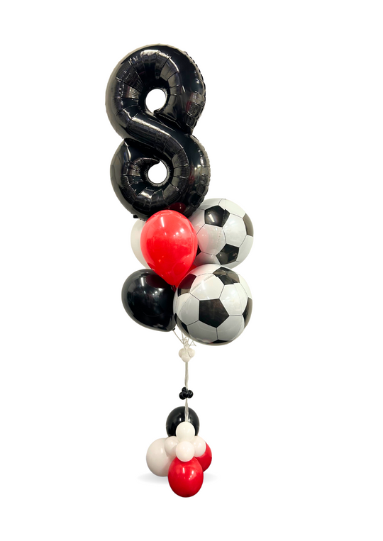SOCCER ROUND FOIL BOUQUET