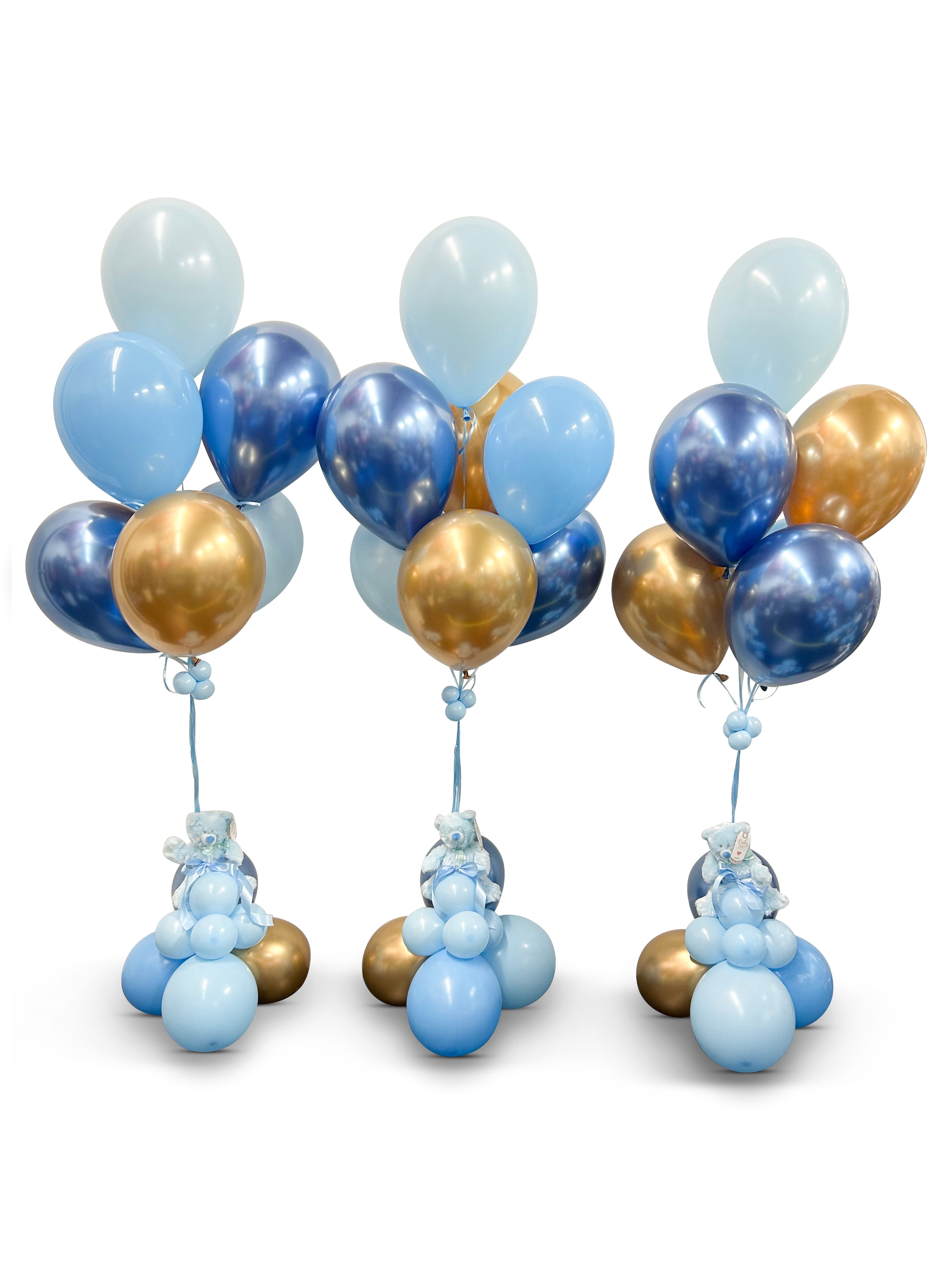 teddy bear balloon bouquet 