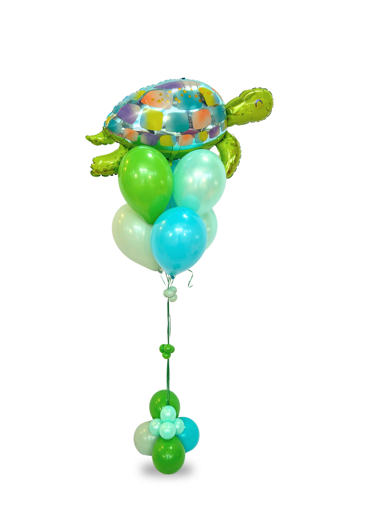 Turtle Color Balloon Turtle Balloons – T.O. Balloons
