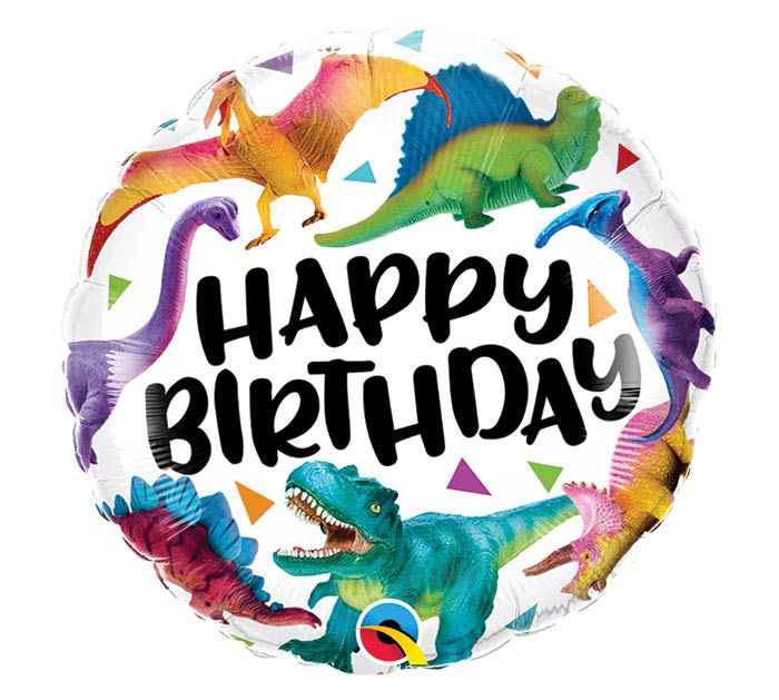 Dinosaur Birthday Foil
