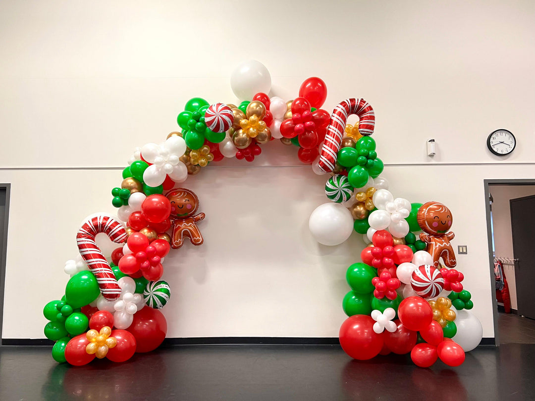 Free Standing Balloon Arch 8x10ft (set up/tear down included)+delivery charge