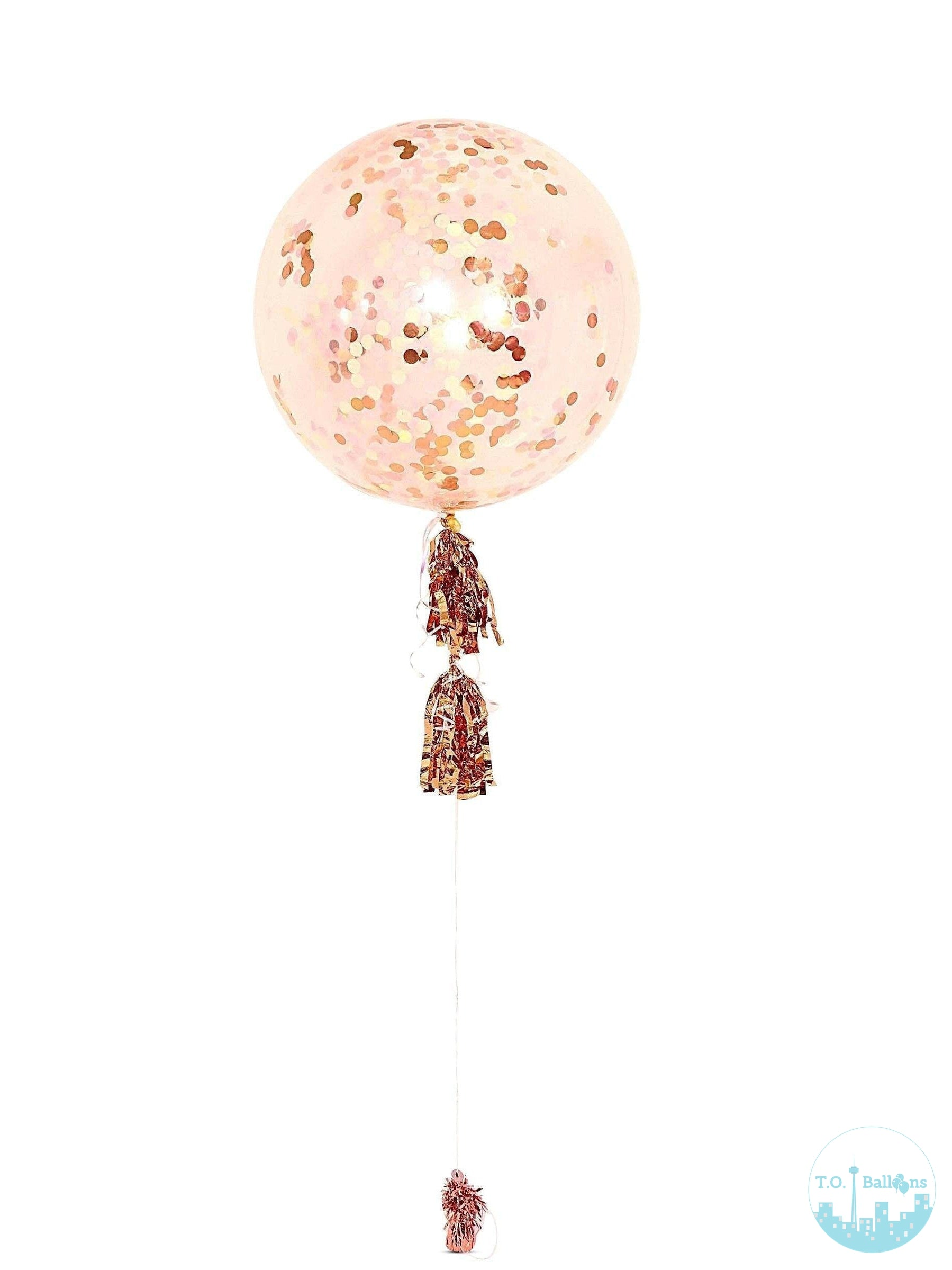 3FT PAPER CONFETTI BALLOON T.O. Balloons 