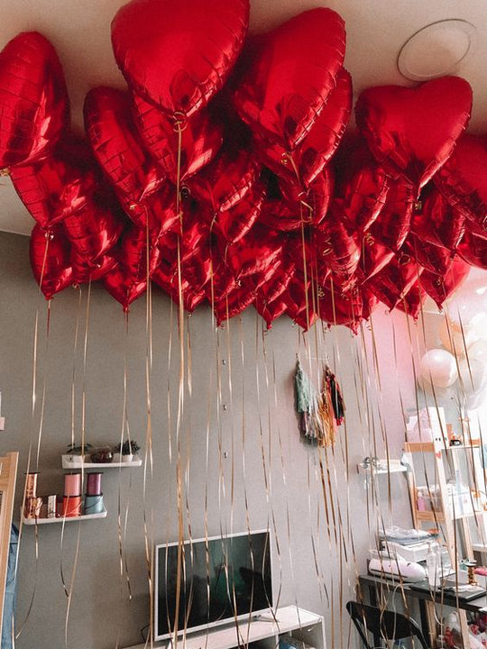 heart balloons 