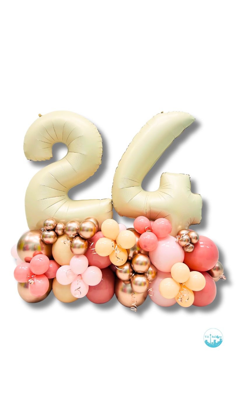 number balloons toronto 