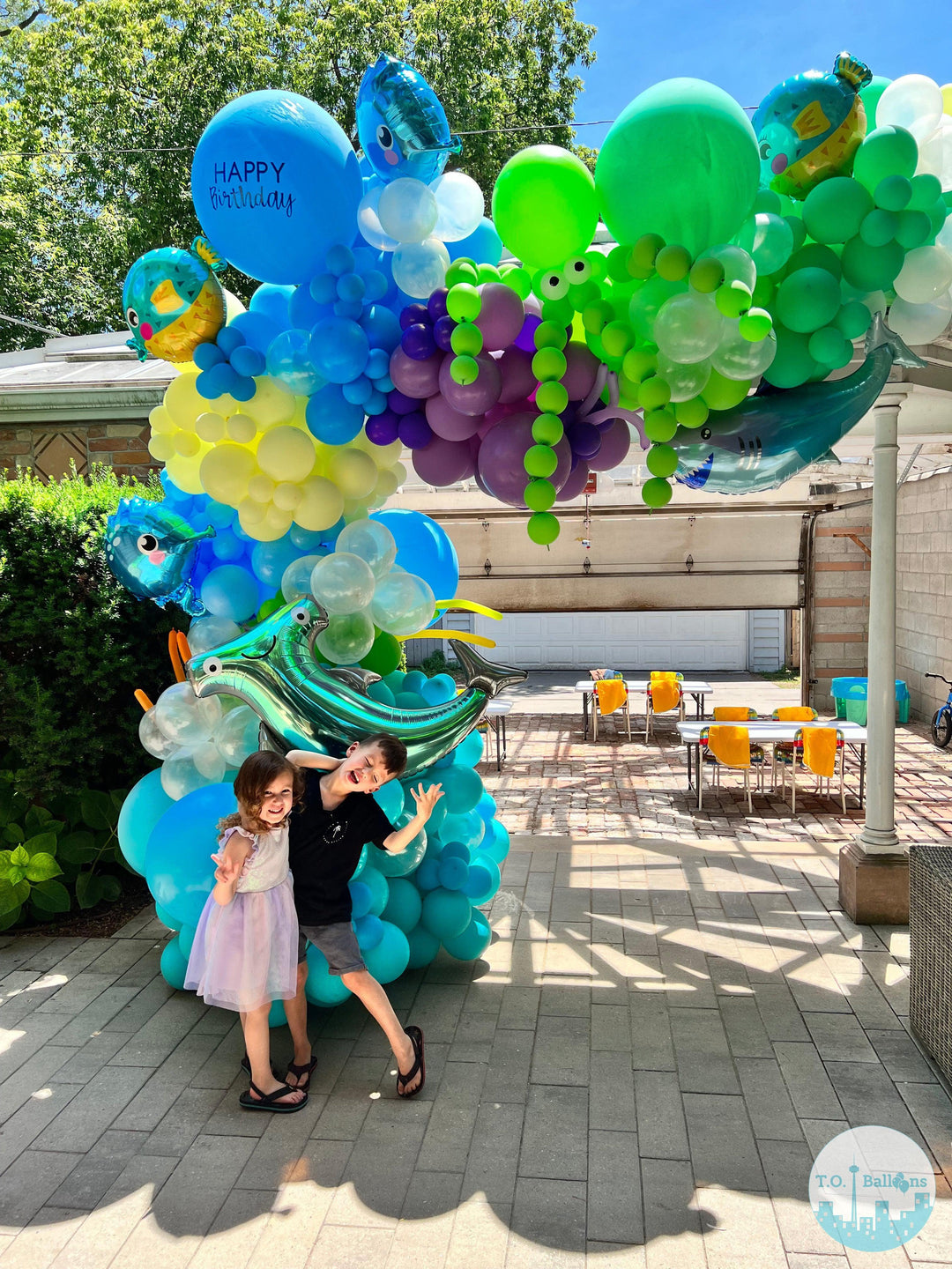 under the sea balloons