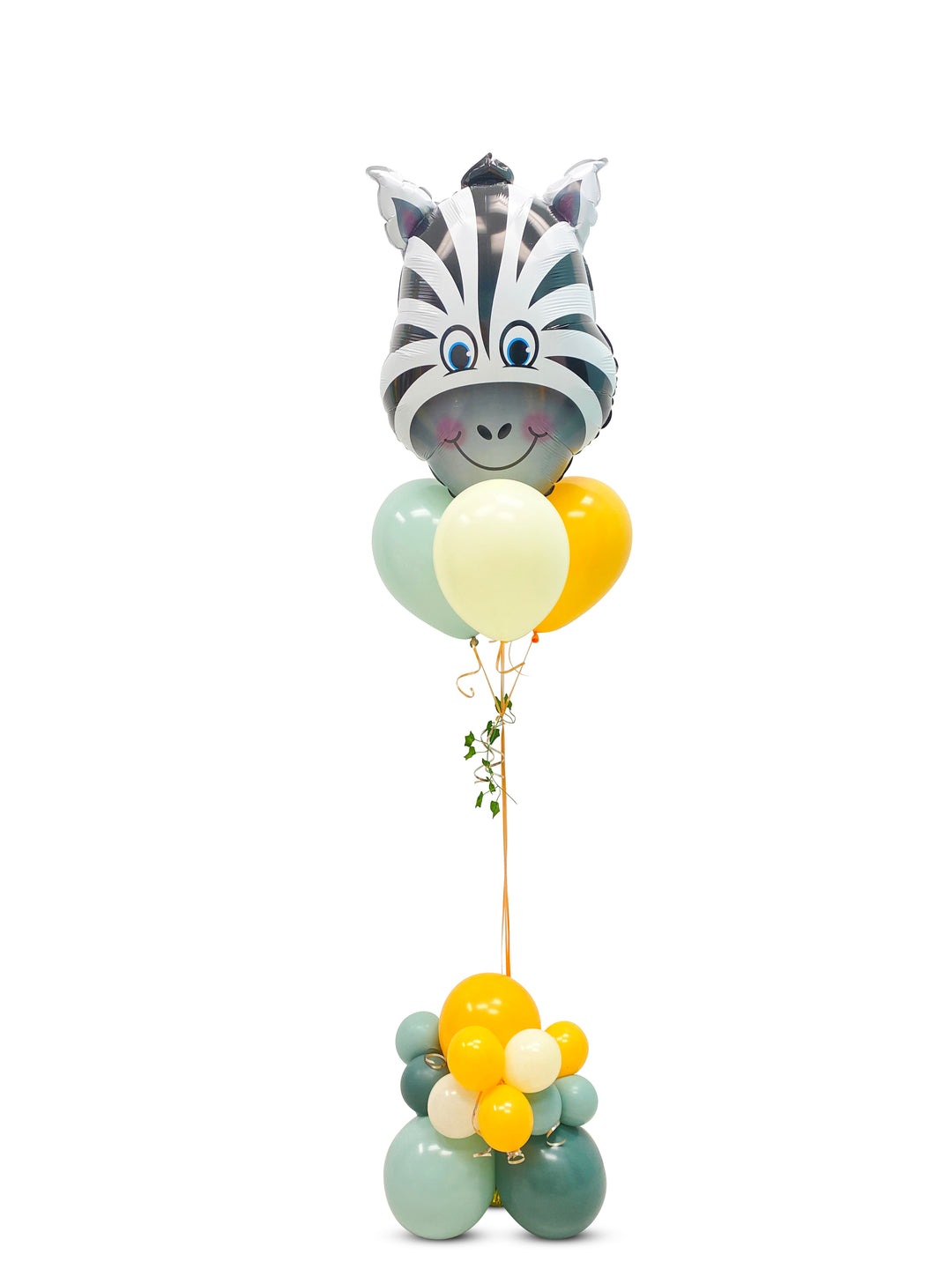zebra balloons