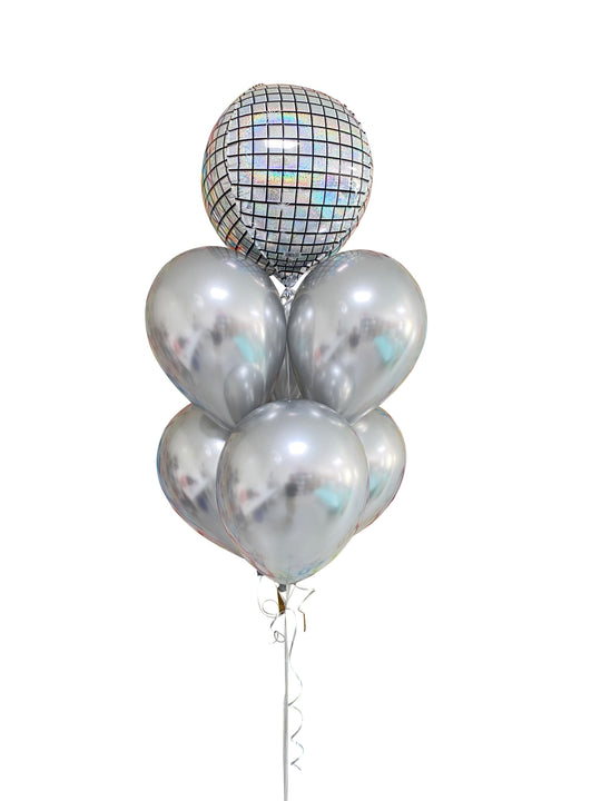 disco ball balloons