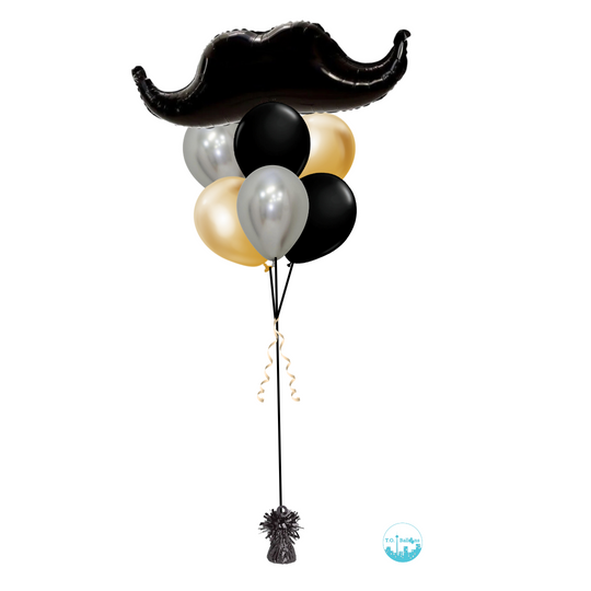 Moustache Balloons