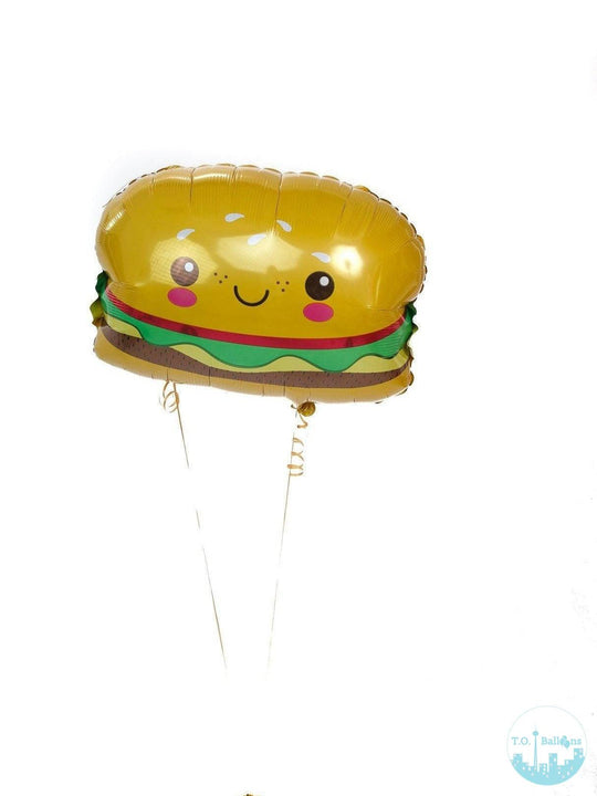 Burger Balloons Emoji Balloons T.O. Balloons 