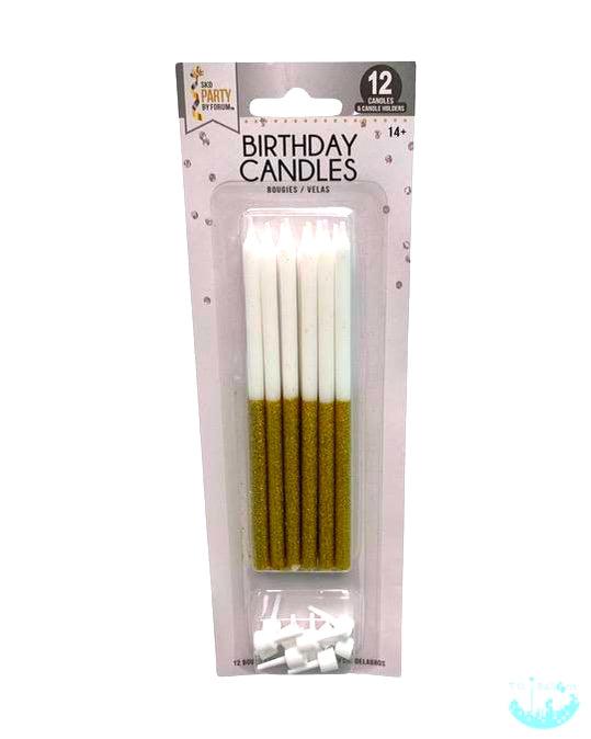 gold candles