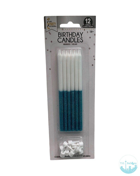 blue candles