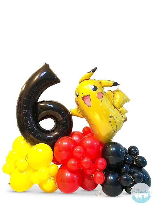 Custom Emoji Cluster Stand T.O. Balloons 