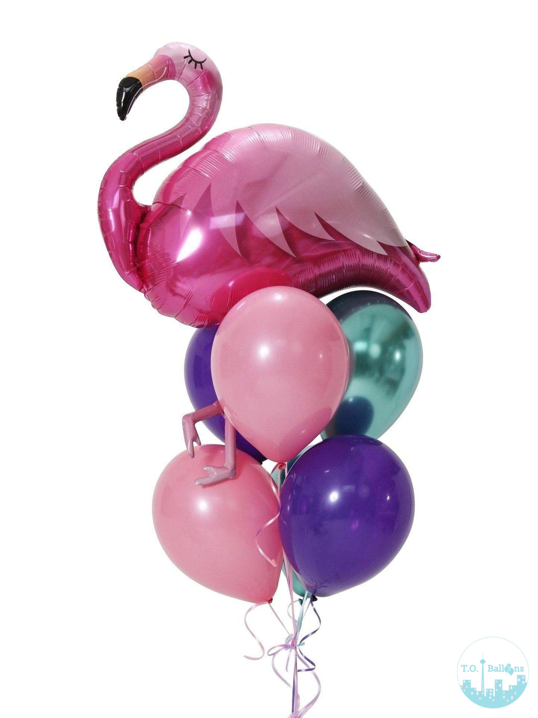 Flamingo Balloons Emoji Balloons T.O. Balloons 
