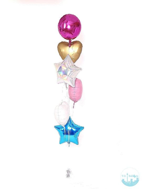 SATIN LUXE ARRANGEMENT - T.O. Balloons
