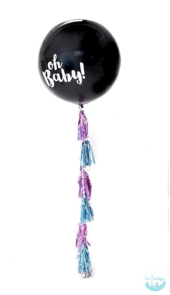 GENDER REVEAL BALLOON Balloons T.O. Balloons 