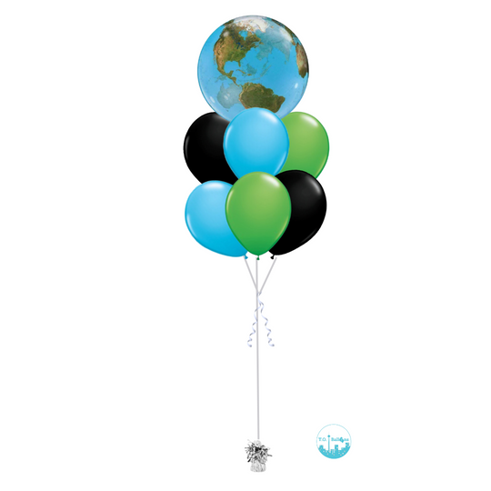 Globe Balloons (earth) 22"