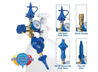 28CF Helium tank rental (56 11" balloons) - 7 Days Rental
