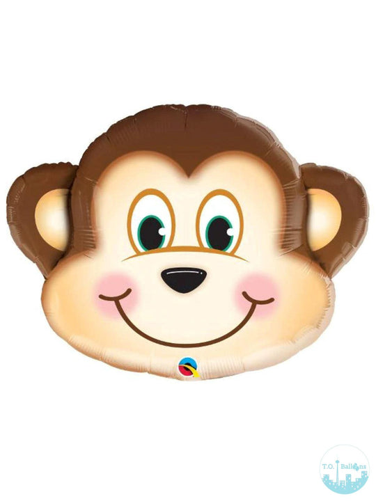 Monkey Balloons Emoji Balloons T.O. Balloons 