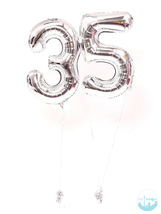 34" NUMBERS - T.O. Balloons