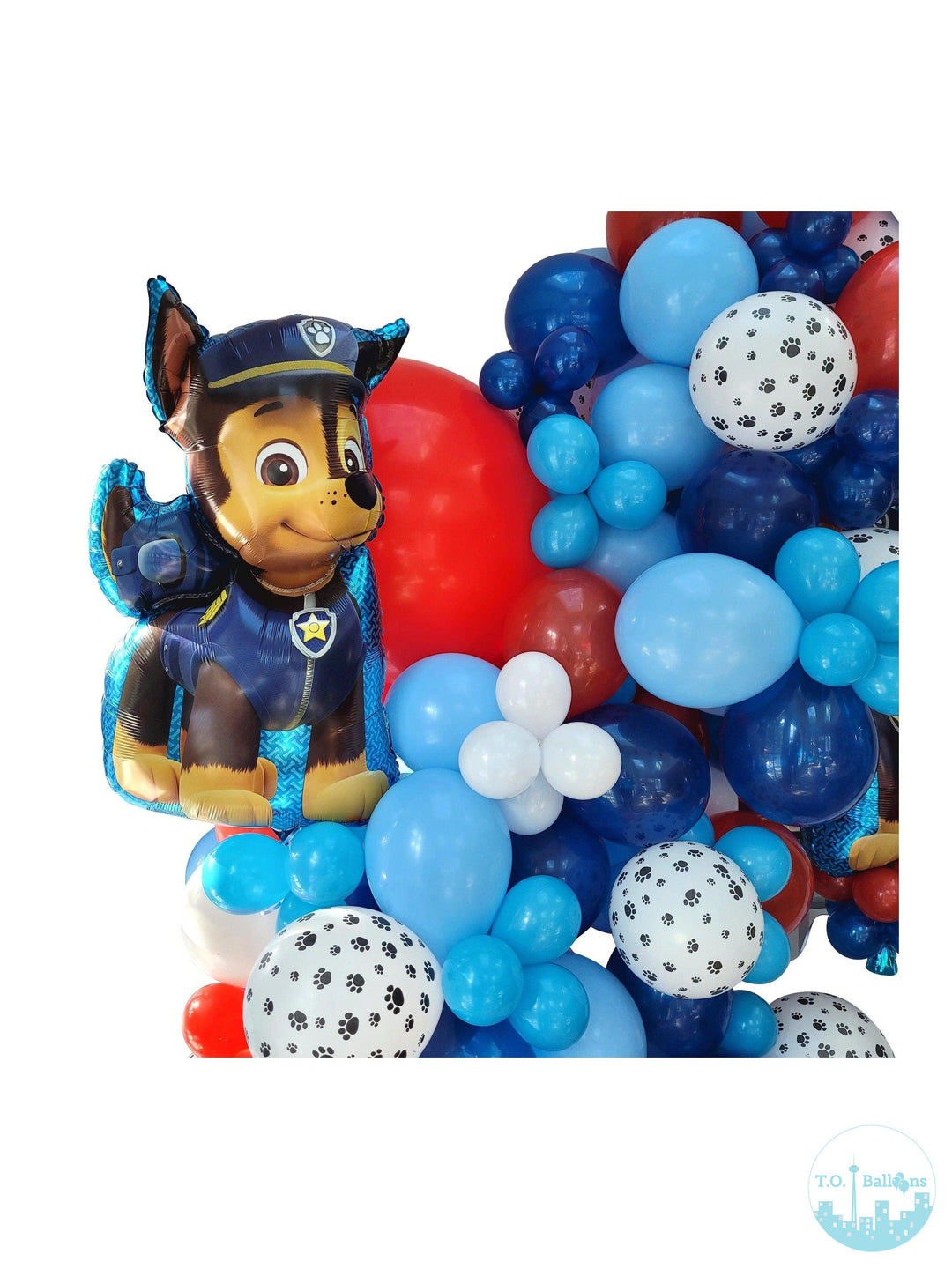 Paw Patrol Cluster Balloons T.O. Balloons 